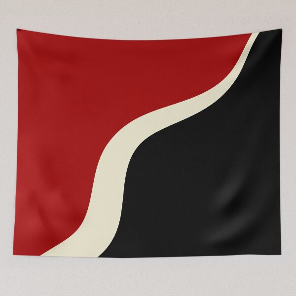 Item preview, Simple Waves 3 - Red & Cream designed and sold by LAEC-Shop.