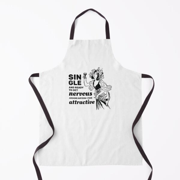 Item preview, Single and ready to get nervous around anyone I find attractive designed and sold by absolutdesign.