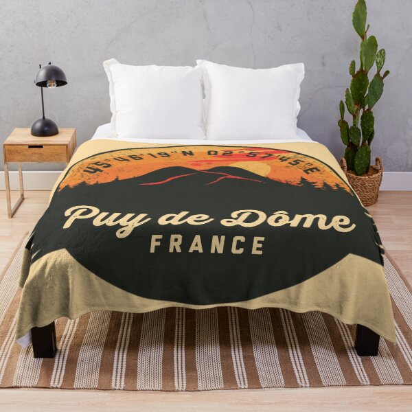 Item preview, Puy de Dôme France Volcano Souvenirs Badge designed and sold by mountainfad.