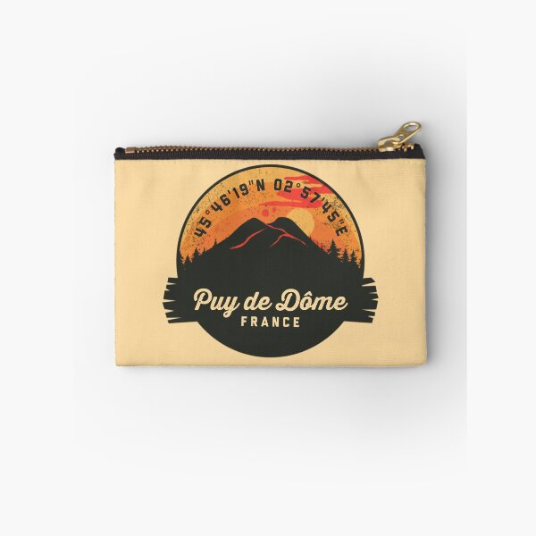 Item preview, Puy de Dôme France Volcano Souvenirs Badge designed and sold by mountainfad.