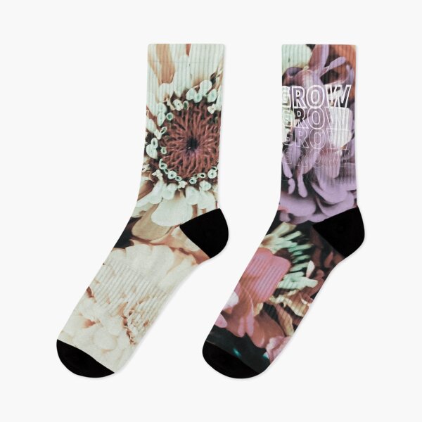Item preview, GROW (above) - Vintage Flowers designed and sold by AliceSLee.