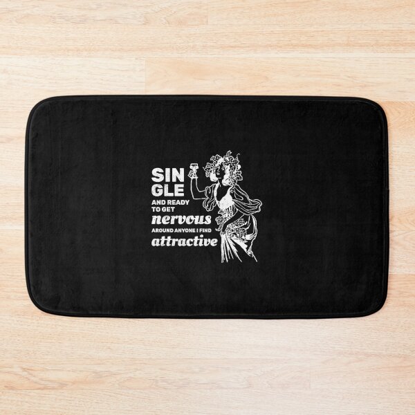 Item preview, Single and ready to get nervous around anyone I find attractive designed and sold by absolutdesign.