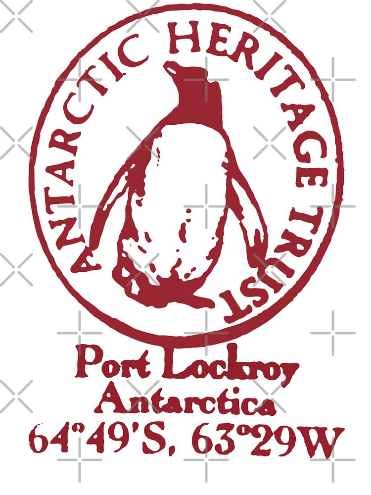 PORT LOCKROY ANTARCTICA PASSPORT STAMP Kids T Shirt