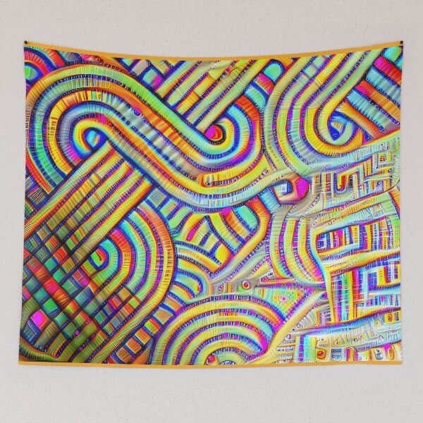 Item preview,  Curvy Line Dream designed and sold by B-Tom-Essex.