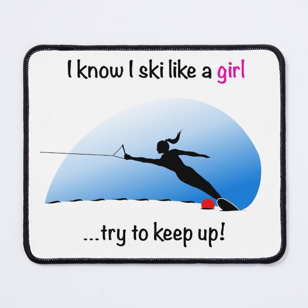 Item preview, Girl Water Skier designed and sold by TheTeeCat.