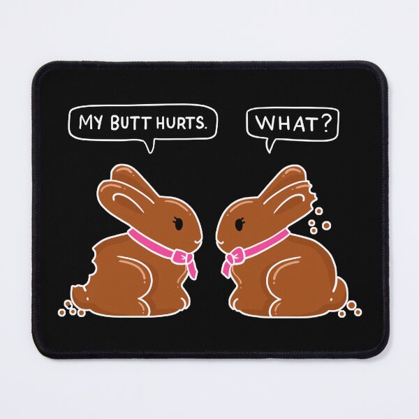 Item preview, My Butt Hurts, What Funny Bunny Lover Gift Ideas Easter Day designed and sold by haselshirt.
