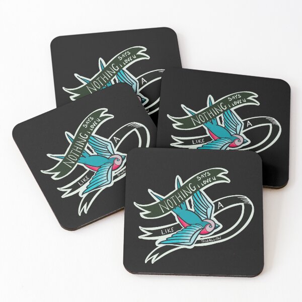 Item preview, Nothing says I love you like a swallow designed and sold by Wornwicked.