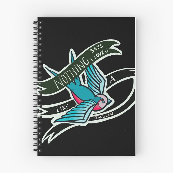Item preview, Nothing says I love you like a swallow designed and sold by Wornwicked.