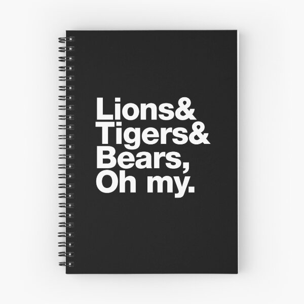 Item preview, The Wild Animals of Oz – Lions & Tigers & Bears, oh my! designed and sold by thedesigngarden.