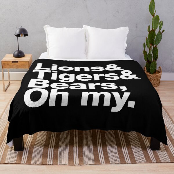 Item preview, The Wild Animals of Oz – Lions & Tigers & Bears, oh my! designed and sold by thedesigngarden.