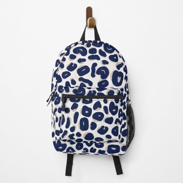 Item preview, Leopard Print Abstractions – Navy designed and sold by Cat Coquillette.