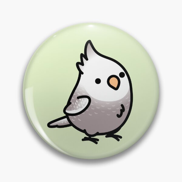 Item preview, Chubby White-Faced Cinnamon Pearl Cockatiel designed and sold by birdhism.