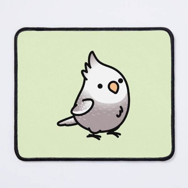 Item preview, Chubby White-Faced Cinnamon Pearl Cockatiel designed and sold by birdhism.
