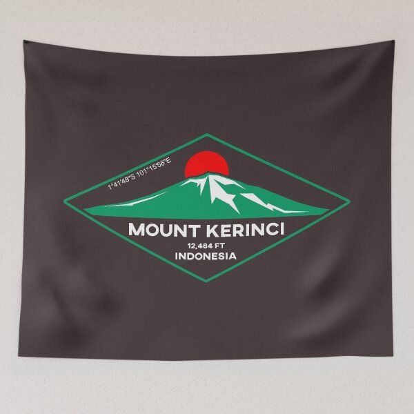 Item preview, Mount Kerinci Indonesia designed and sold by Yeaha.