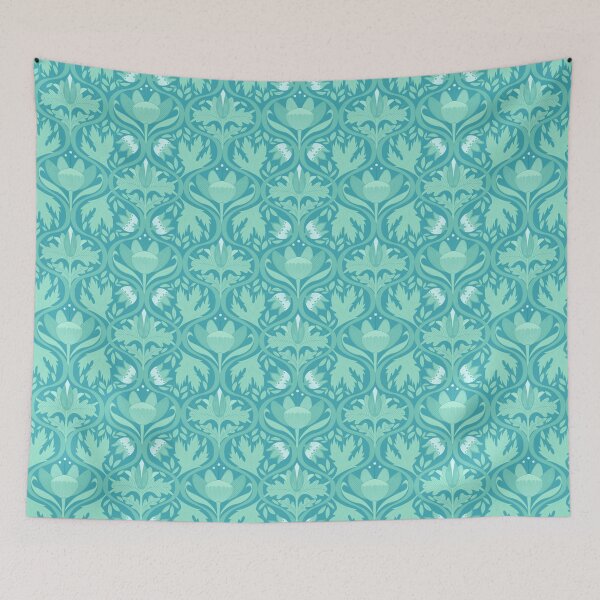 Item preview, Victorian Era Florals No.10 [Midnight Moss] CP22082j designed and sold by Carina Parry Studios.
