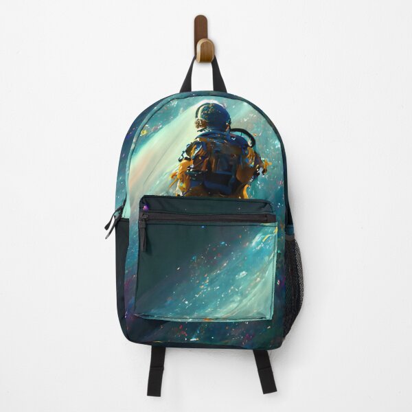 Item preview, Astronaut floating in deep space getting distorted by an anomaly designed and sold by Gabriele Marcucci.