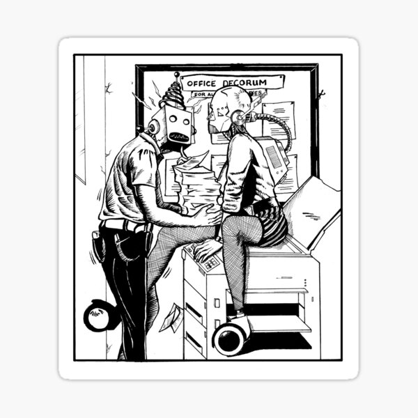 An Office Affair Sticker