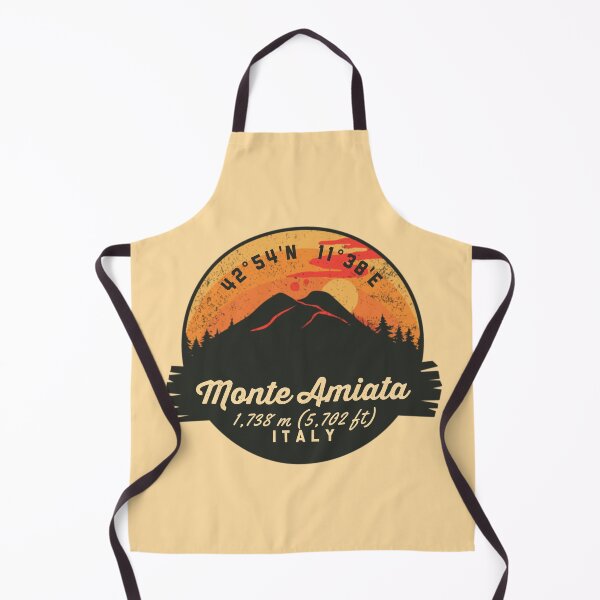 Item preview, Monte Amiata Italy Volcano Souvenirs Badge designed and sold by mountainfad.