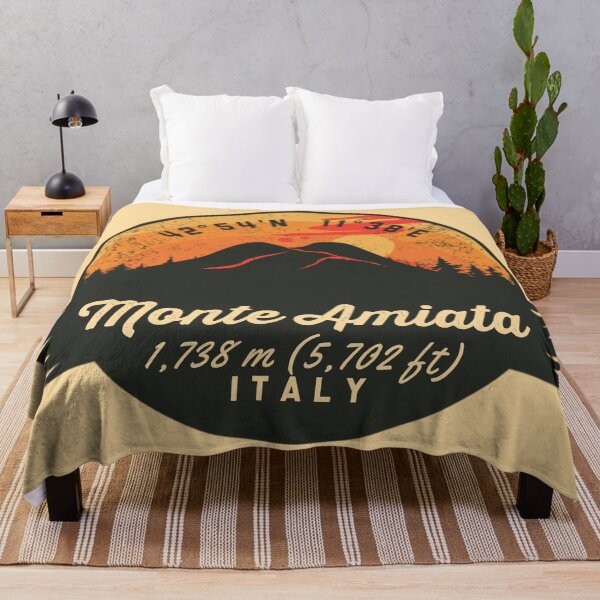 Item preview, Monte Amiata Italy Volcano Souvenirs Badge designed and sold by mountainfad.