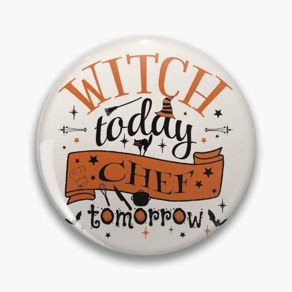 Item preview, Cool Witch Today Chef Tomorrow, Fun Design For All Chefs On Halloween  designed and sold by TrulyEpoque.
