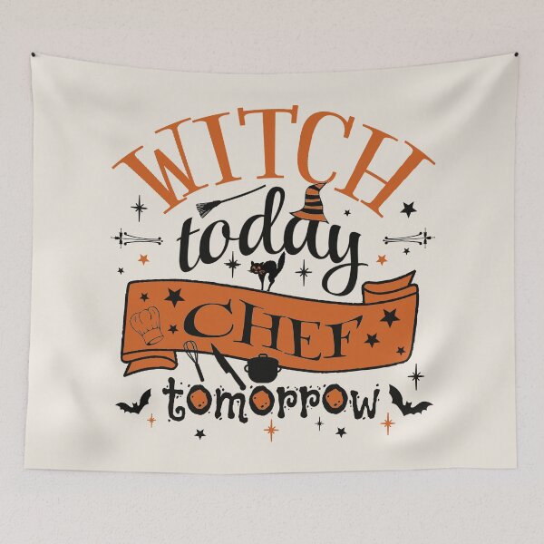 Item preview, Cool Witch Today Chef Tomorrow, Fun Design For All Chefs On Halloween  designed and sold by TrulyEpoque.