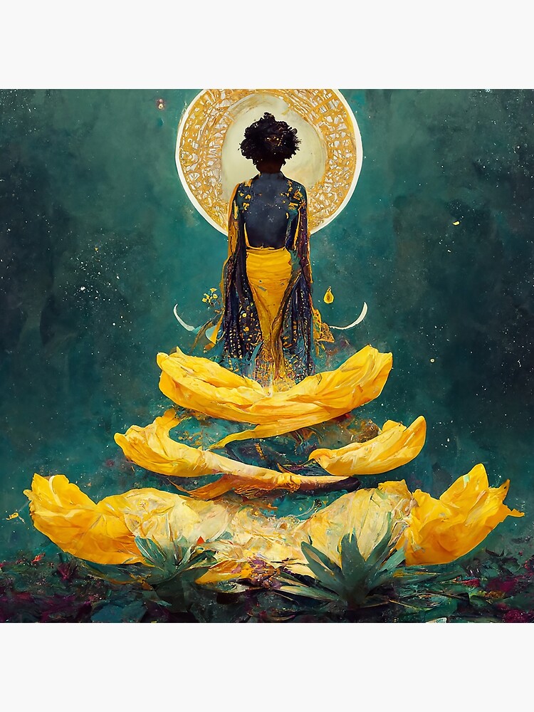 Oshun Ascending Art Print