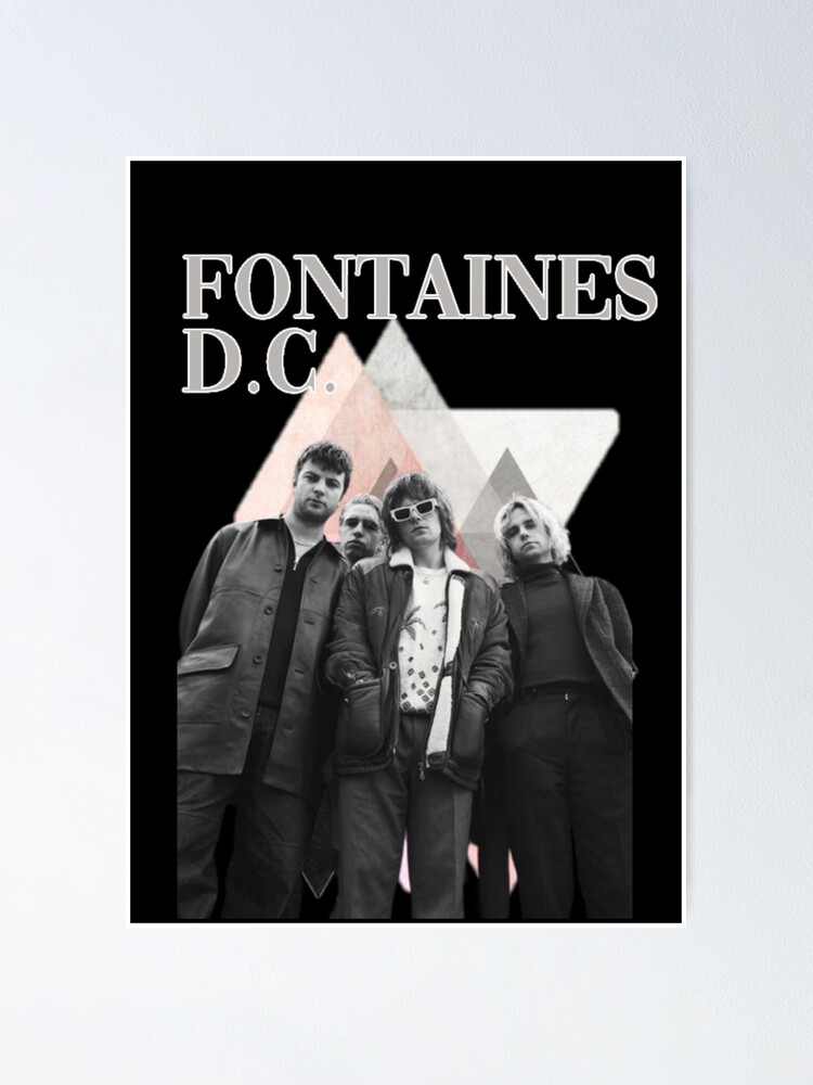 "Fontaines Dc" Poster for Sale by NINUCI Redbubble