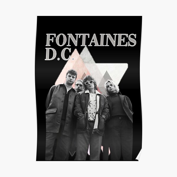 "Fontaines Dc" Poster for Sale by NINUCI Redbubble