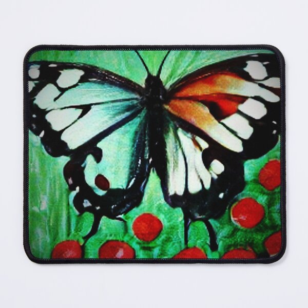 Item preview, Colorful Butterfly Over Flowes designed and sold by mrtom414.