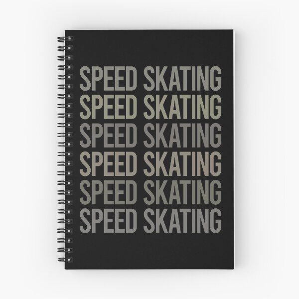 Item preview, Gray Text Art Speed Skating Skate Skater designed and sold by TarynBrown3126.