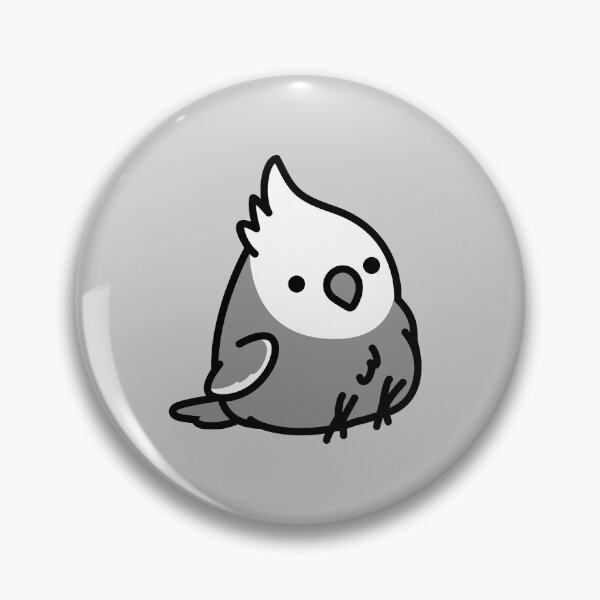Item preview, Chubby Special Needs White Faced Cockatiel designed and sold by birdhism.