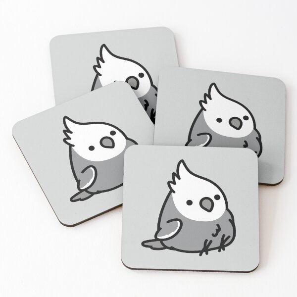 Item preview, Chubby Special Needs White Faced Cockatiel designed and sold by birdhism.
