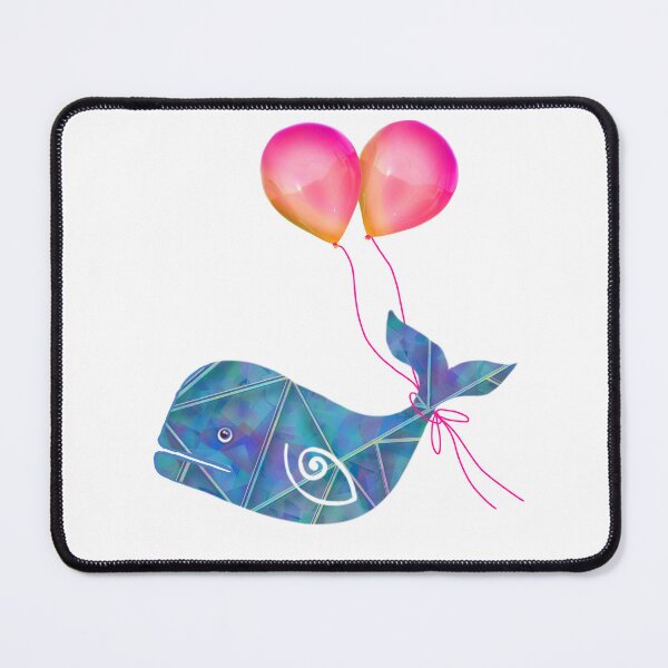 Item preview, WHALE WITH BALLOONS 436. designed and sold by sana90.