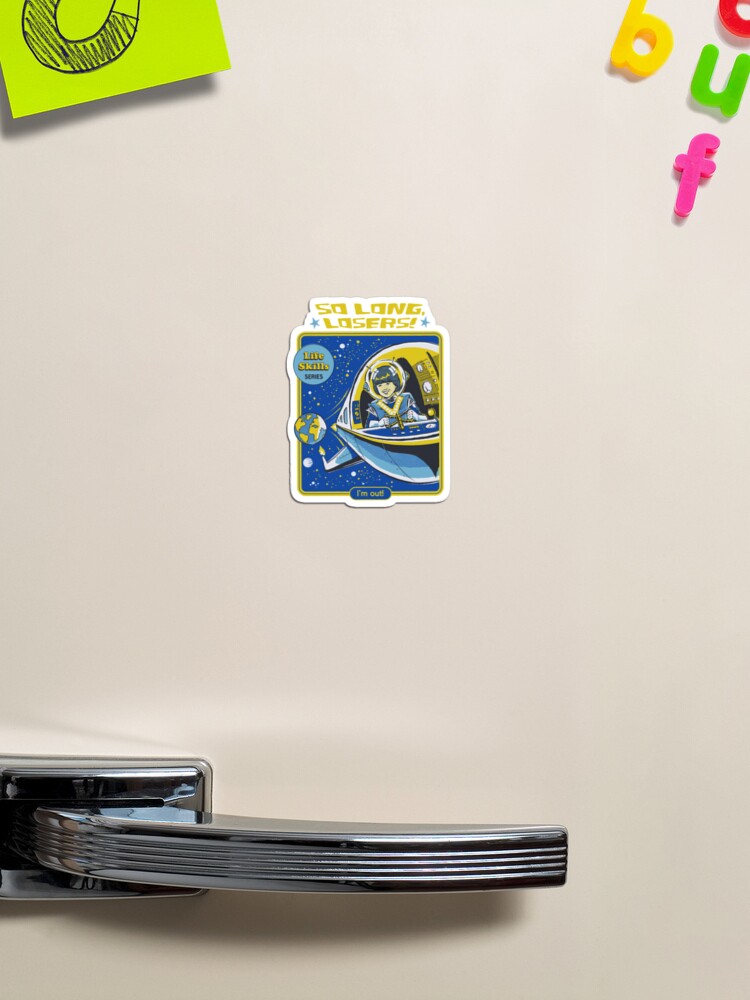 Thumbnail 1 of 3, Magnet, So Long, Losers designed and sold by stevenrhodes.