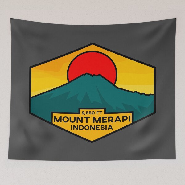 Item preview, Mount Merapi Indonesia designed and sold by Yeaha.