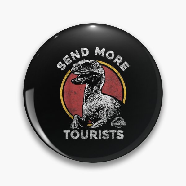 Item preview, Send More Tourists Raptor designed and sold by TarynAbbott.