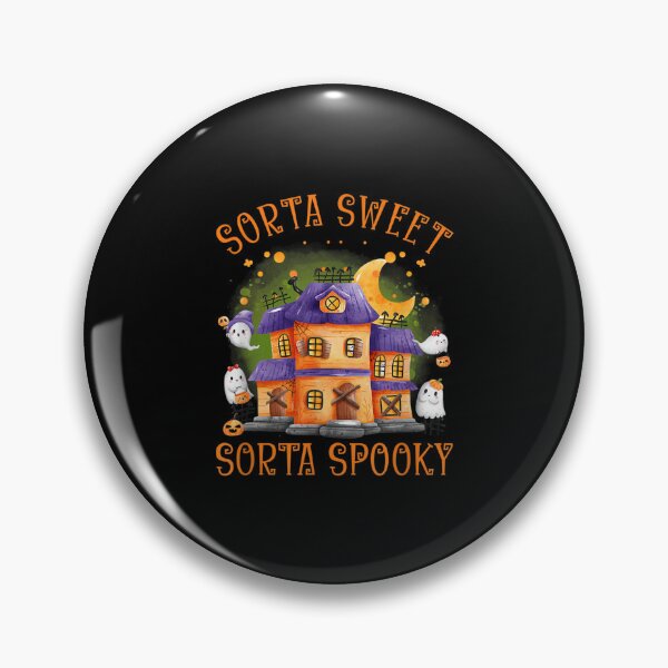 Item preview, Sorta Sweet Sorta Spooky Watercolor Haunted House designed and sold by gaotura.