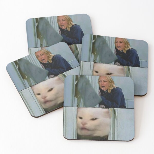 Item preview, Woman yelling at cat meme designed and sold by Psyche-Lab.
