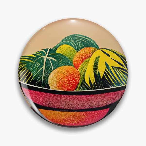 Item preview, Tropical Caribbean Fruit Bowl designed and sold by DeepSymbolism.