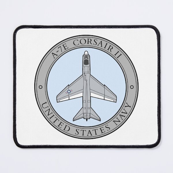 Item preview, US Navy A-7 Corsair Plan view badge design designed and sold by Reign-Man.