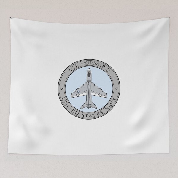Item preview, US Navy A-7 Corsair Plan view badge design designed and sold by Reign-Man.