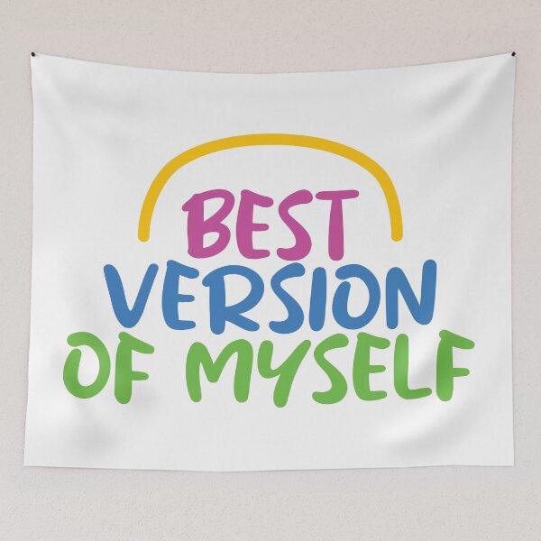 Item preview, Best Version of Myself designed and sold by BlueZenStudio.