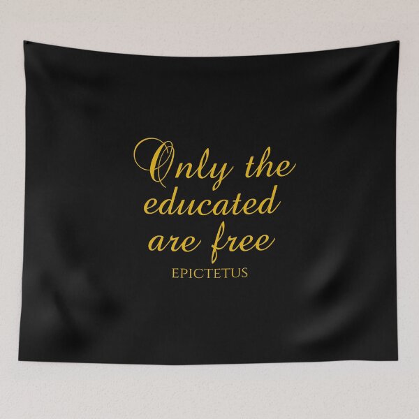 Item preview, Solo los educados son libres - Epicteto - Maestros designed and sold by PhiloJourney.