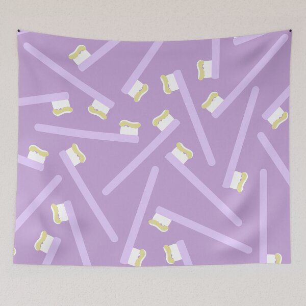 Item preview, Medium toothbrush pattern 5 designed and sold by LemonCreamyyyy.