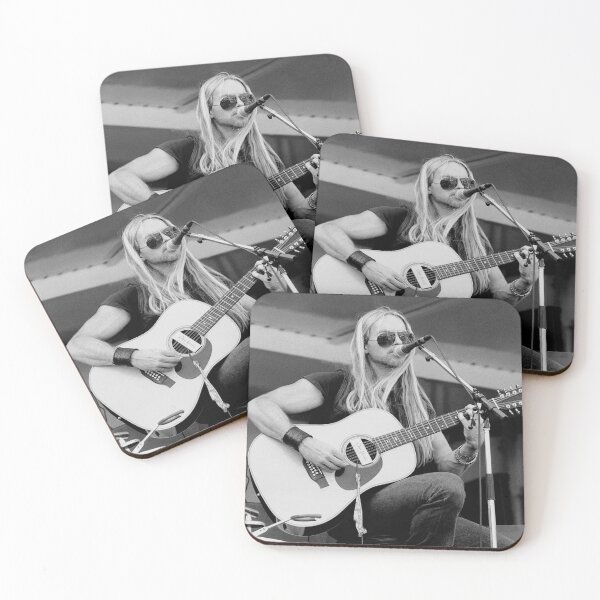 Item preview, Zakk Wylde - BW Photograph designed and sold by ConcertImages.