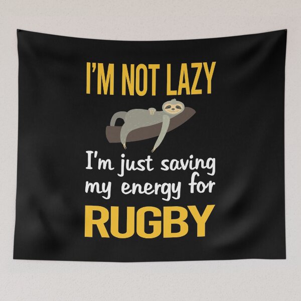 Item preview, Saving Energy Rugby designed and sold by Dividestore.