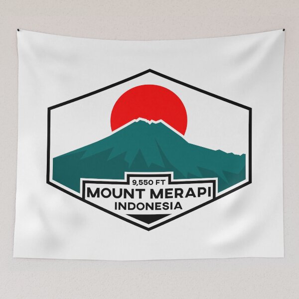 Item preview, Mount Merapi Indonesia designed and sold by Yeaha.