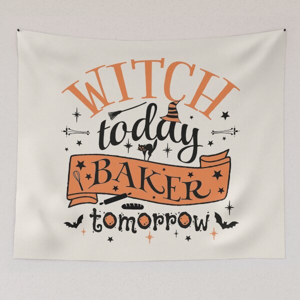 Item preview, Cool Witch Today Baker Tomorrow, Fun Design For All Bakers On Halloween  designed and sold by TrulyEpoque.