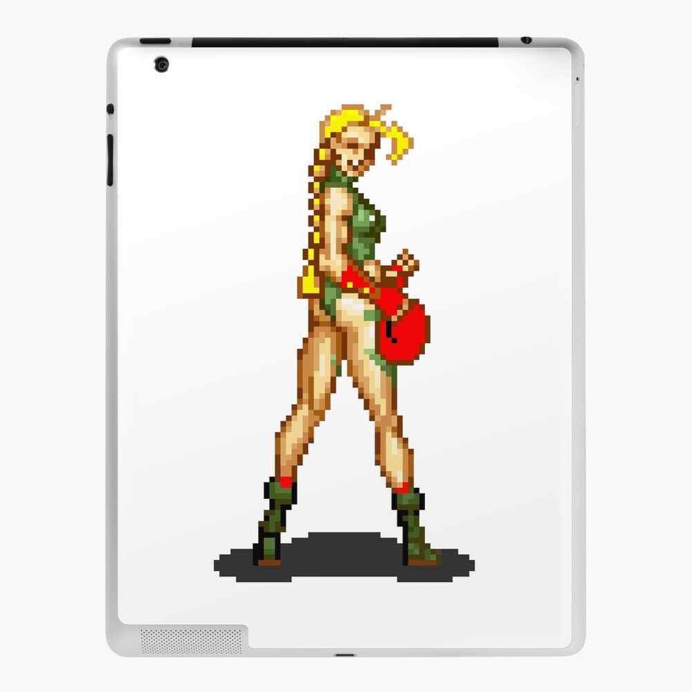 Cammy street fighter pixel sprite Metal Print for Sale by goatboyjr