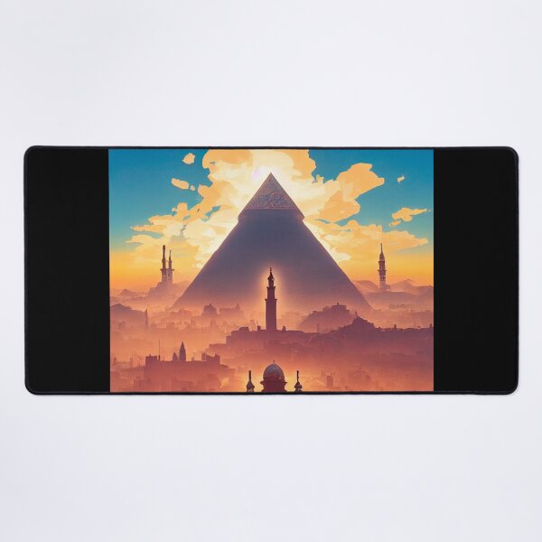 Item preview, Cairo Skyline with Giza Pyramids designed and sold by devath.